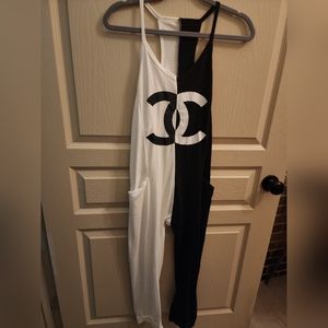 White and Black Jumper